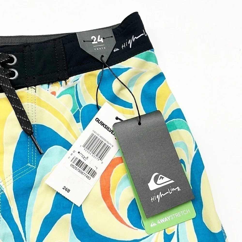 NEW Quiksilver Highline Voodoo Youth board shorts